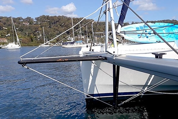 Trogear Adjustable Bowsprit - Crossbeam Installation for Catamaran lovers